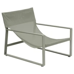 Fauteuil relax de jardin LAMBINIO Beige / Vert laurier