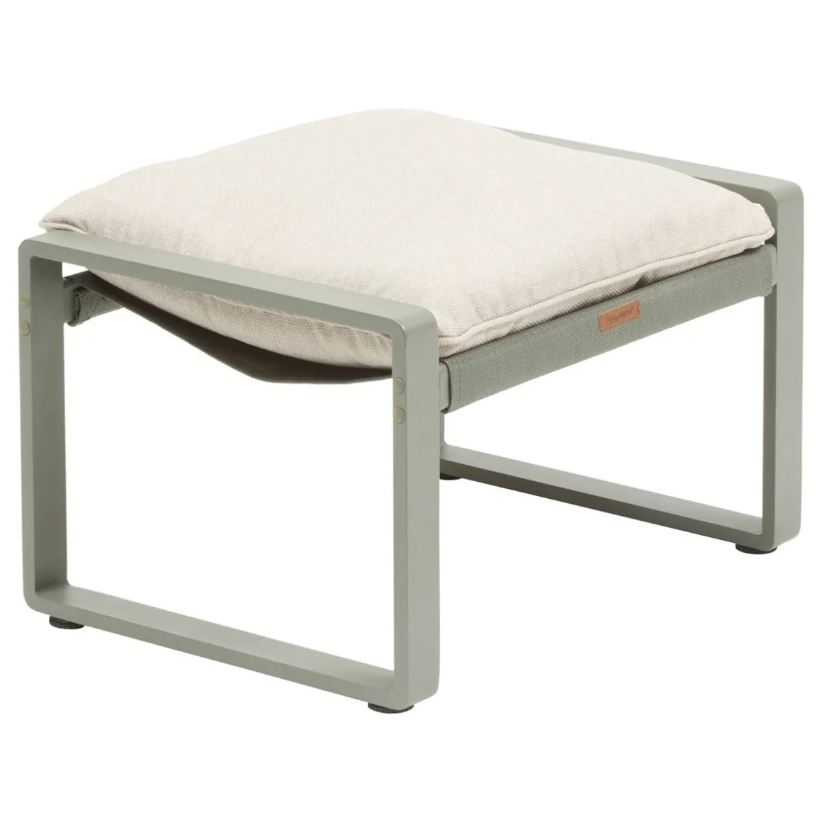 Fauteuil relax de jardin LAMBINIO Beige / Vert laurier