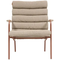 Fauteuil relax de jardin SOLANI Acajou