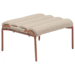 Fauteuil relax de jardin SOLANI Acajou