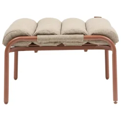 Fauteuil relax de jardin SOLANI Acajou