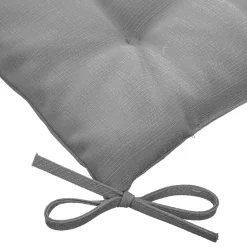 Galette de chaise carrée 4 points KORAI Ardoise