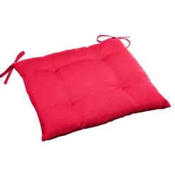 Galette de chaise carrée 4 points KORAI Grenade