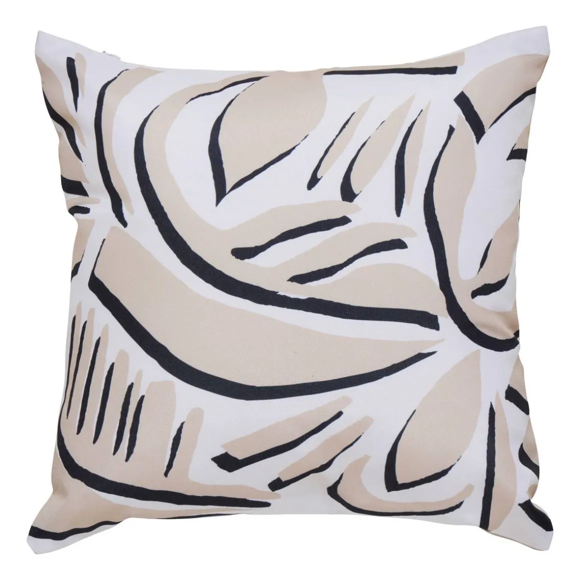 Housse de coussin d'extérieur carré TILEO Beige