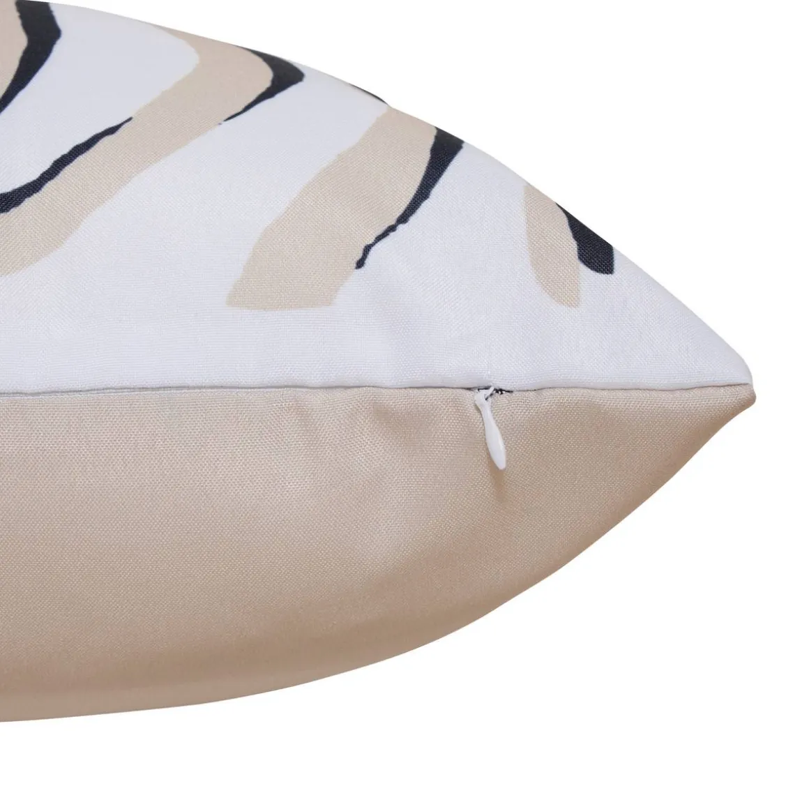 Housse de coussin d'extérieur carré TILEO Beige