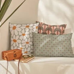 Housse de coussin d'extérieur LILIO Vert celadon