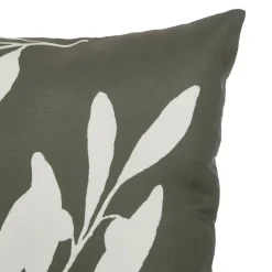 Housse de coussin d'extérieur rectangulaire TILEO Vert foncé