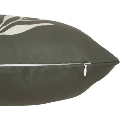 Housse de coussin d'extérieur rectangulaire TILEO Vert foncé