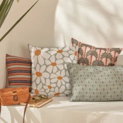 Housse de coussin d'extérieur TALIA Vert celadon