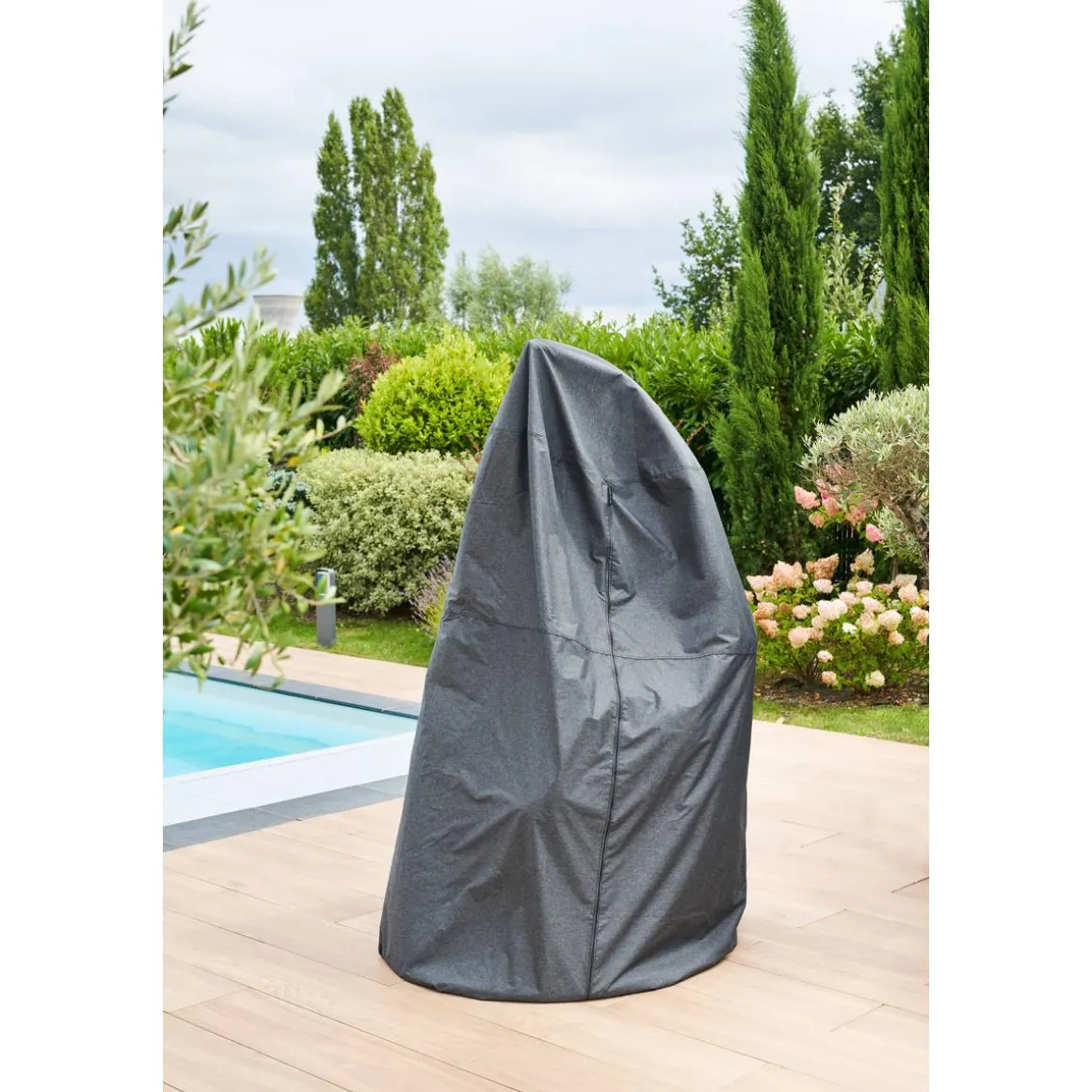 Housse de protection HAMBO pour fauteuil oeuf suspendu Gris