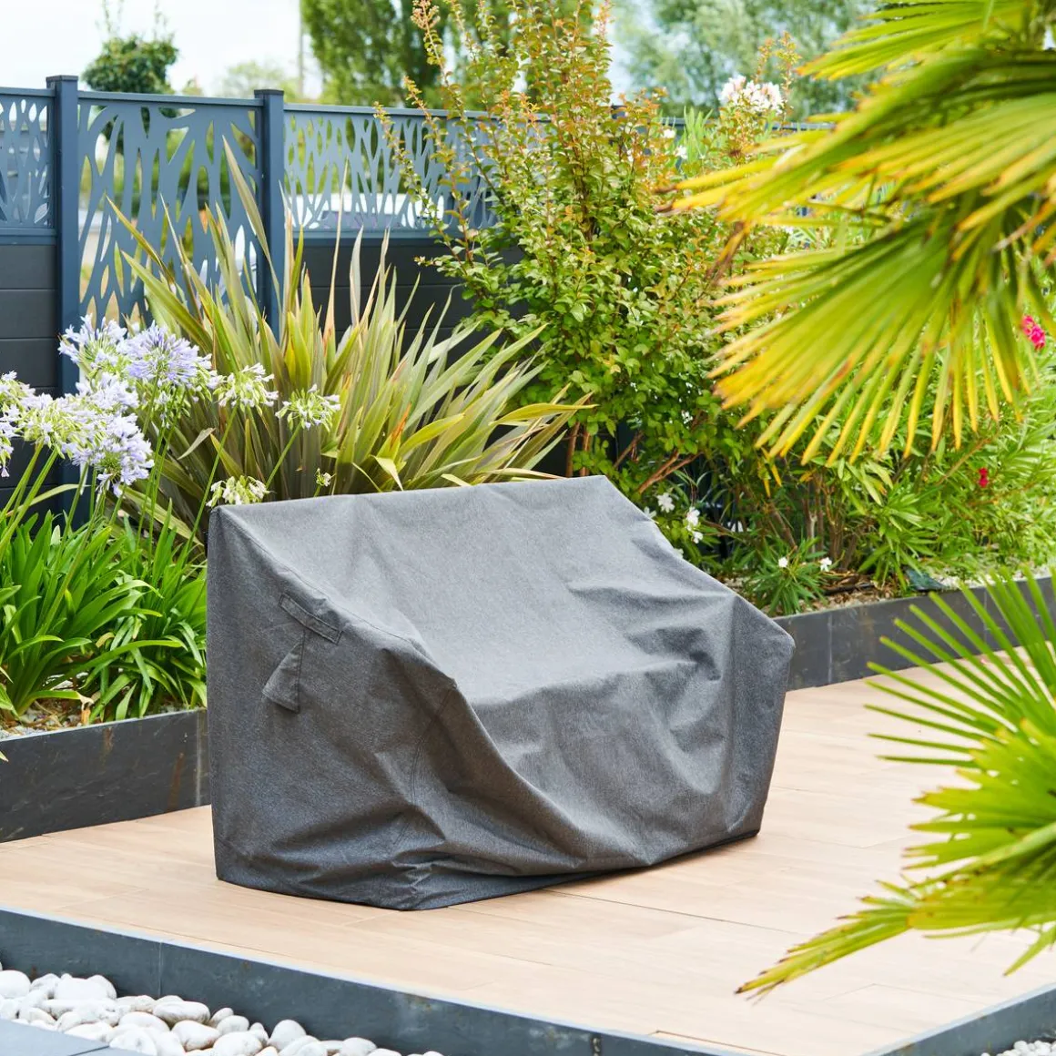 Housse de protection HAMBO pour banc Gris