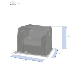 Housse de protection HAMBO pour fauteuil Gris S