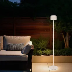 Lampadaire solaire BOLTY Argile
