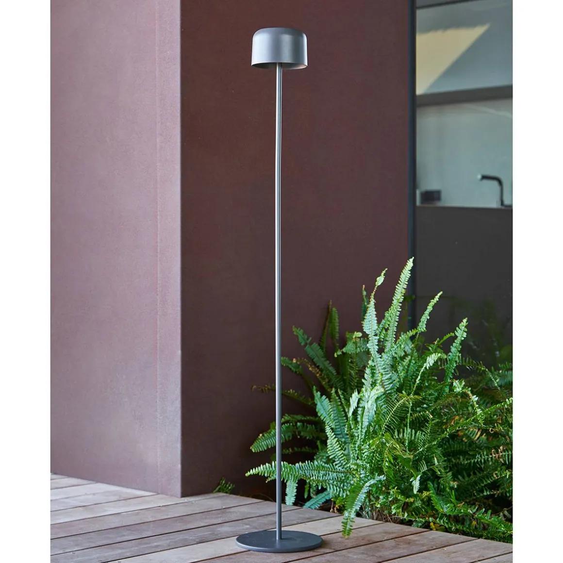 Lampadaire solaire BOLTY Graphite