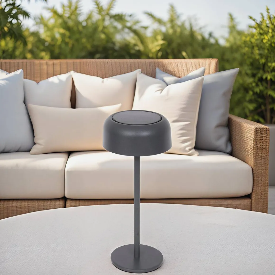 Lampe solaire BOLTY Graphite