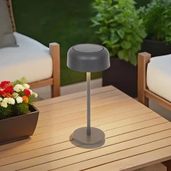 Lampe solaire BOLTY Graphite