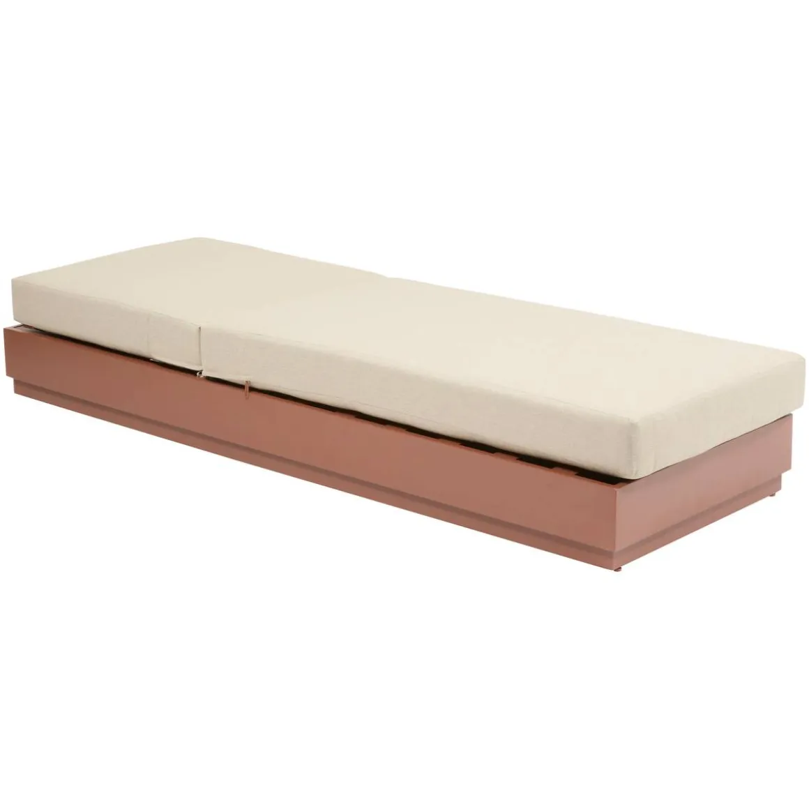Lit de piscine ALLURE Acajou