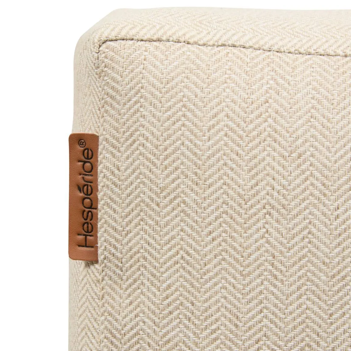 Lit de piscine ALLURE Beige / Acajou