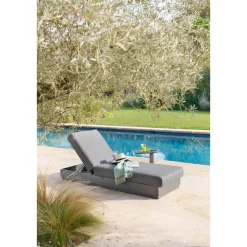 Lit de piscine ALLURE Graphite