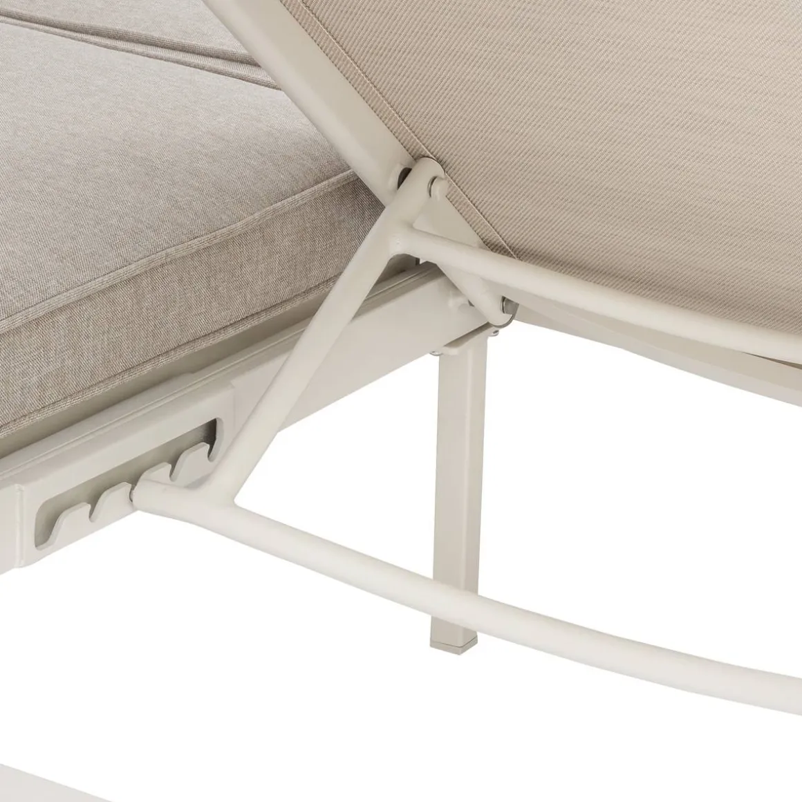 Lit de piscine double ÉVASION Argile & Beige