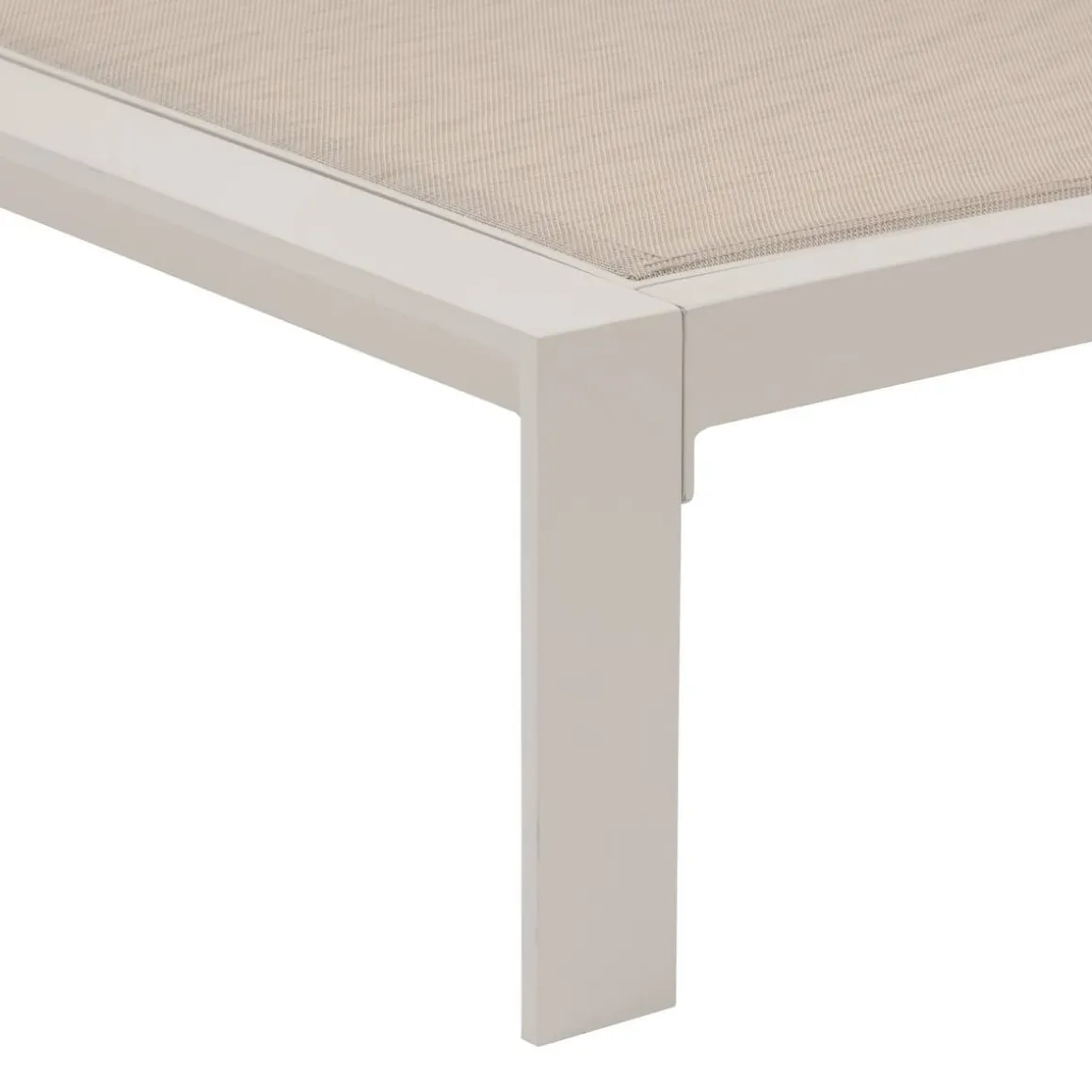 Lit de piscine double ÉVASION Argile & Beige