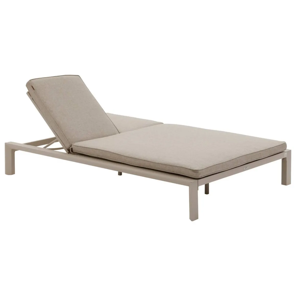 Lit de piscine double ÉVASION Argile & Beige