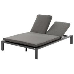 Lit de piscine double ÉVASION Anthracite & Graphite
