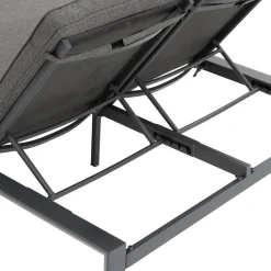 Lit de piscine double ÉVASION Anthracite & Graphite
