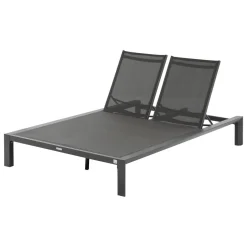 Lit de piscine double ÉVASION Anthracite & Graphite