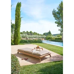 Lit de piscine MANISSA Beige
