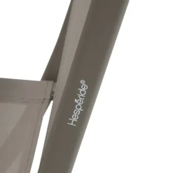 Lot de 4 chaises de jardin pliante MODULA Noisette / Café
