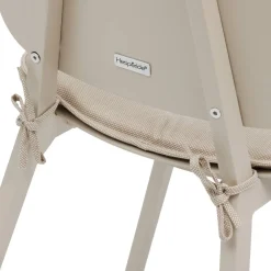 Lot de 2 chaises de jardin TERZANO Beige & Argile