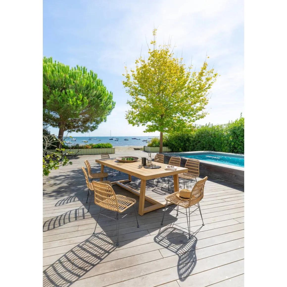 Lot de 2 fauteuils de jardin LAMBADA Sésame