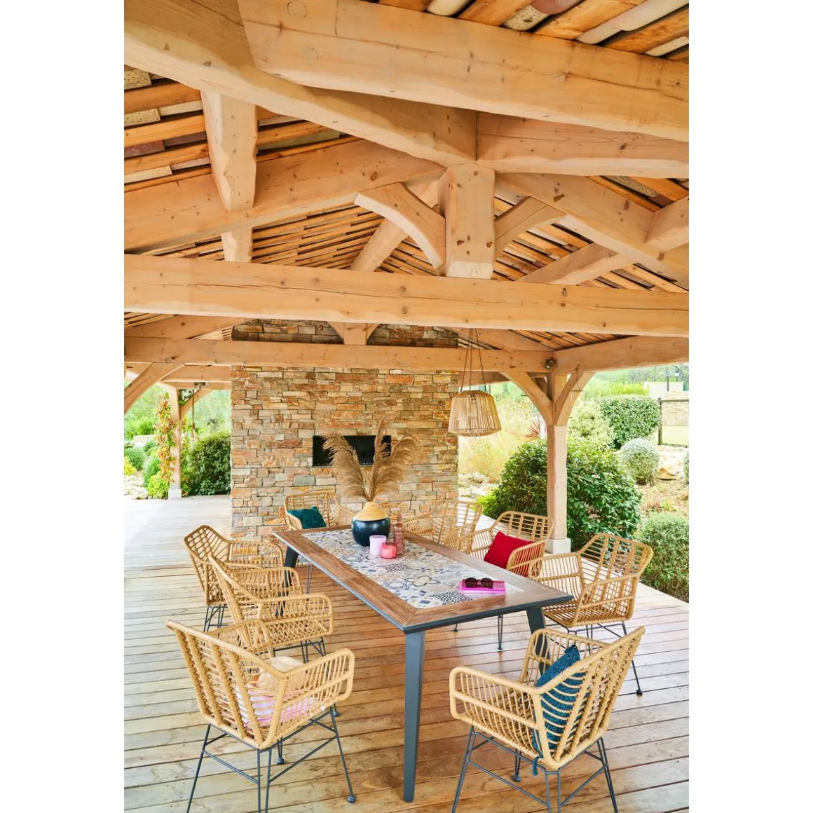 Lot de 2 fauteuils de jardin LAMBADA Sésame