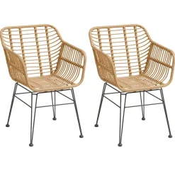 Lot de 2 fauteuils de jardin LAMBADA Sésame