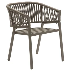 Lot de 2 fauteuils de jardin ORIENGO Macchiato / Café