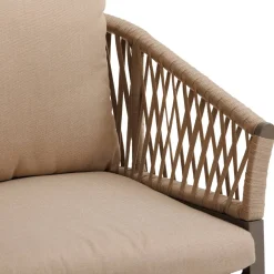 Lot de 2 fauteuils de jardin ORIENGO Miel & Praline