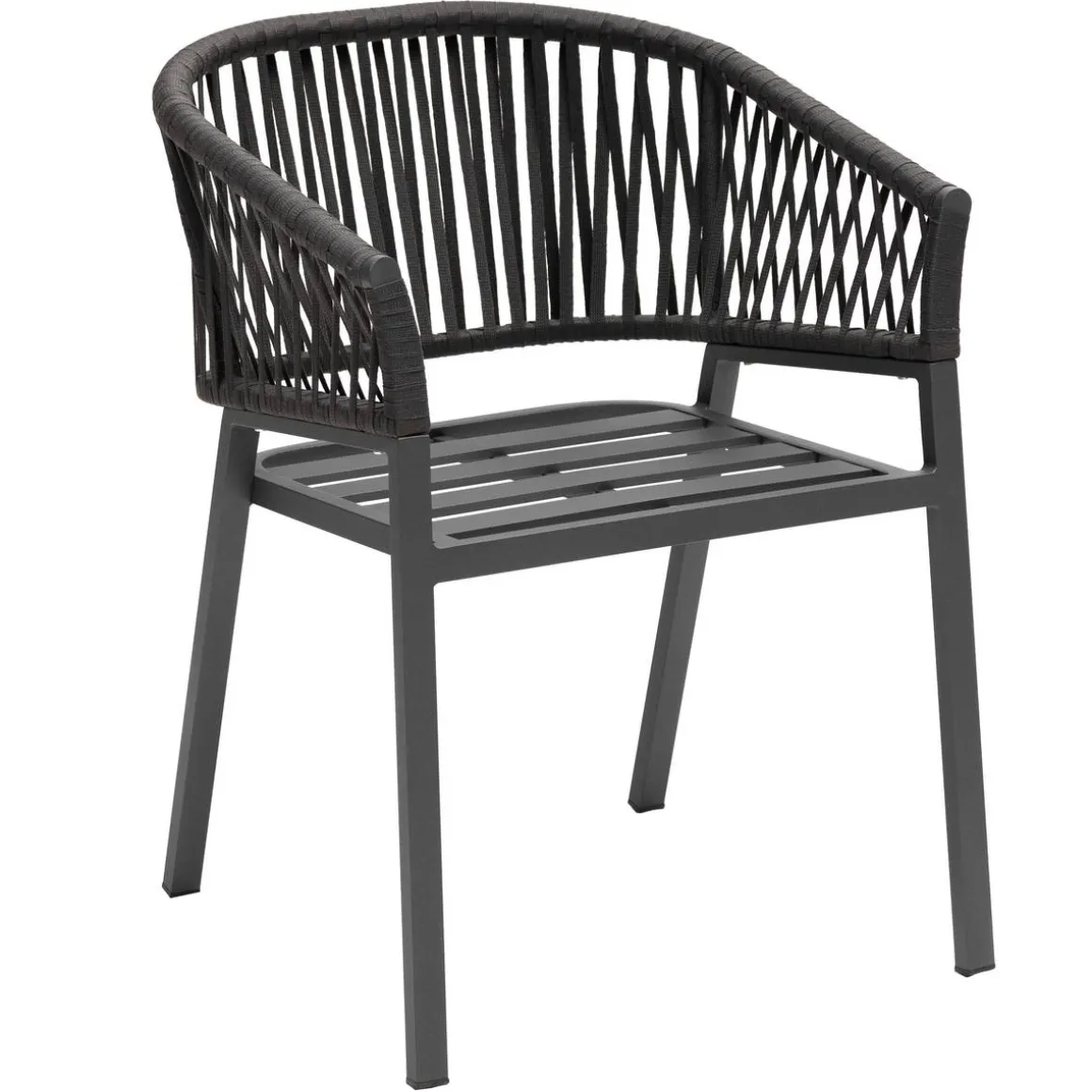 Lot de 2 fauteuils de jardin ORIENGO Anthracite & Graphite