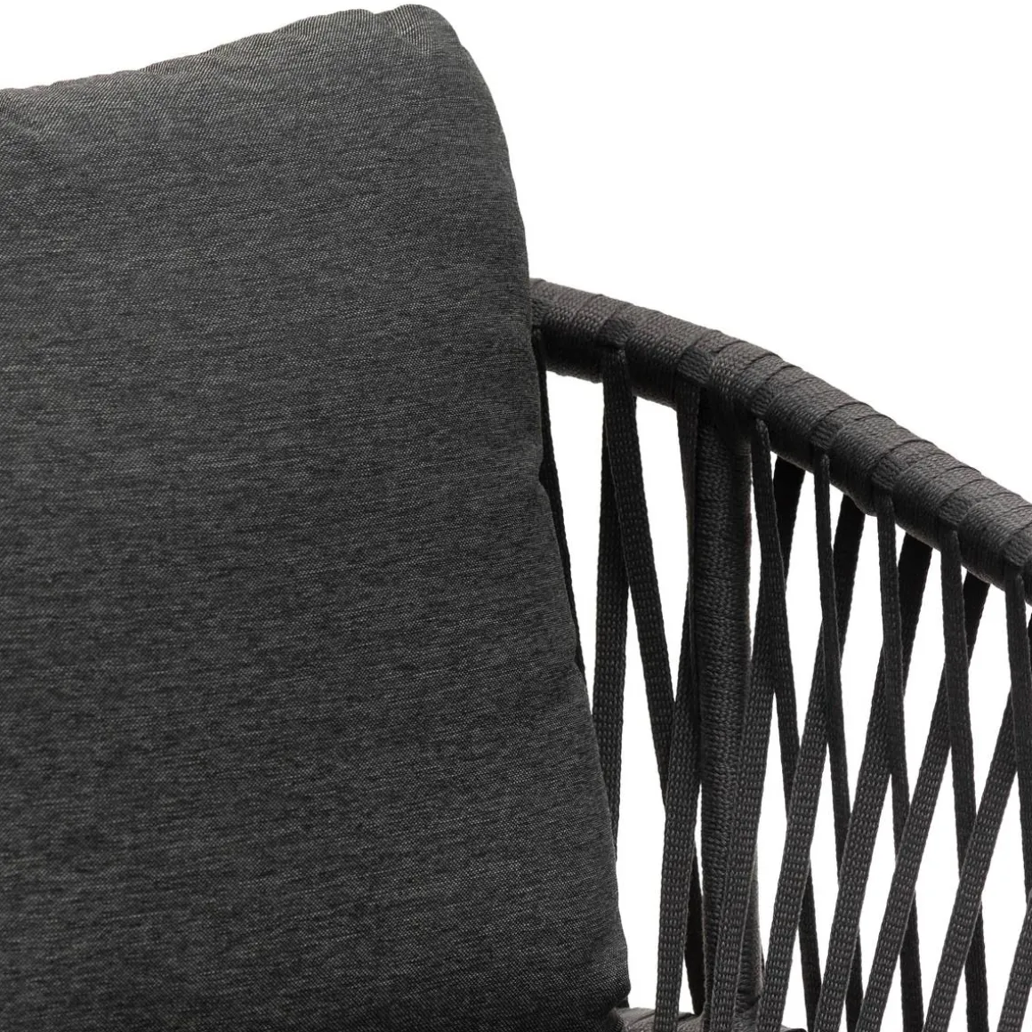 Lot de 2 fauteuils de jardin ORIENGO Anthracite & Graphite