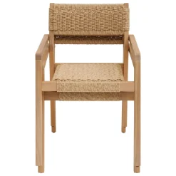 Lot de 2 fauteuils TEMEIRA Acacia