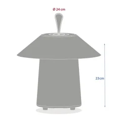 Luminaire d'extérieur MOVY Argile