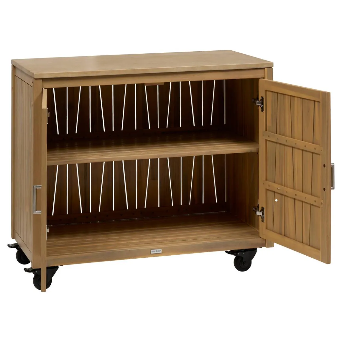 Module 2 portes à roulettes pour cuisine d'été LODGIA Beige