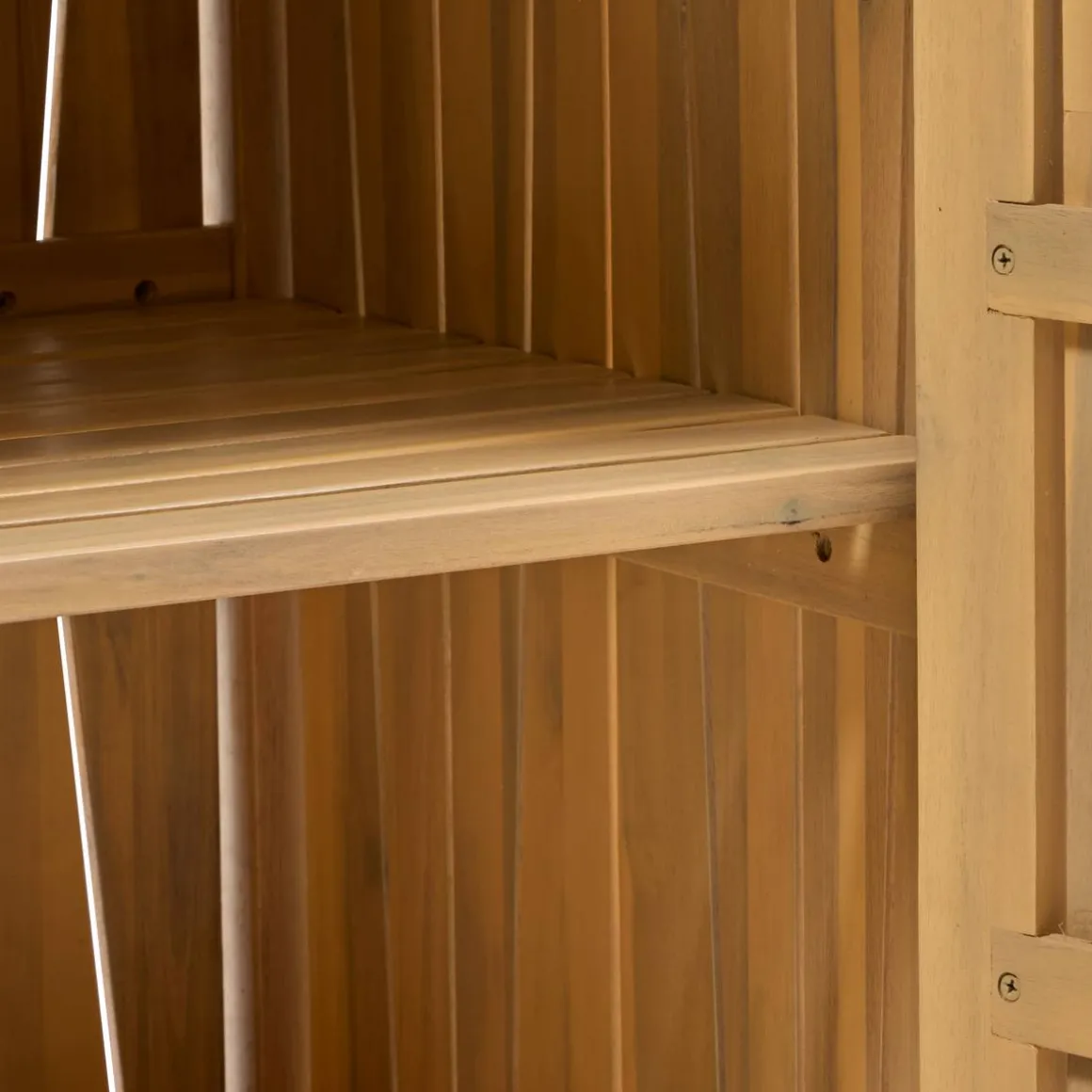 Module 2 portes à roulettes pour cuisine d'été LODGIA Beige
