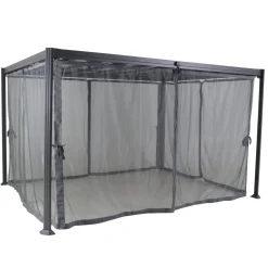 Moustiquaire pour pergola BELIZE Ardoise