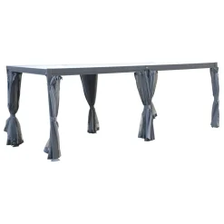 Moustiquaire pour pergola bioclimatique AVILA Graphite