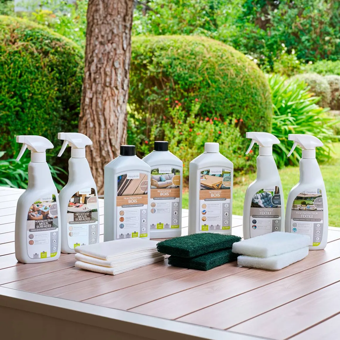 Nettoyant pour bois exotique