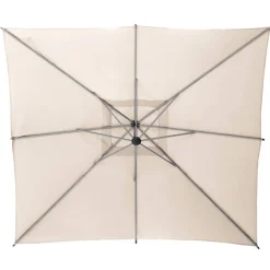 Parasol déporté carré inclinable MANOA Blé