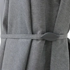 Parasol déporté carré inclinable MELHIA Anthracite / Graphite