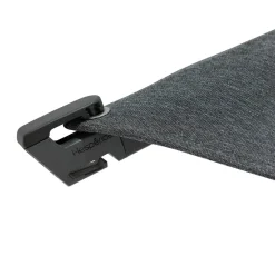 Parasol déporté carré inclinable MELHIA Anthracite / Graphite