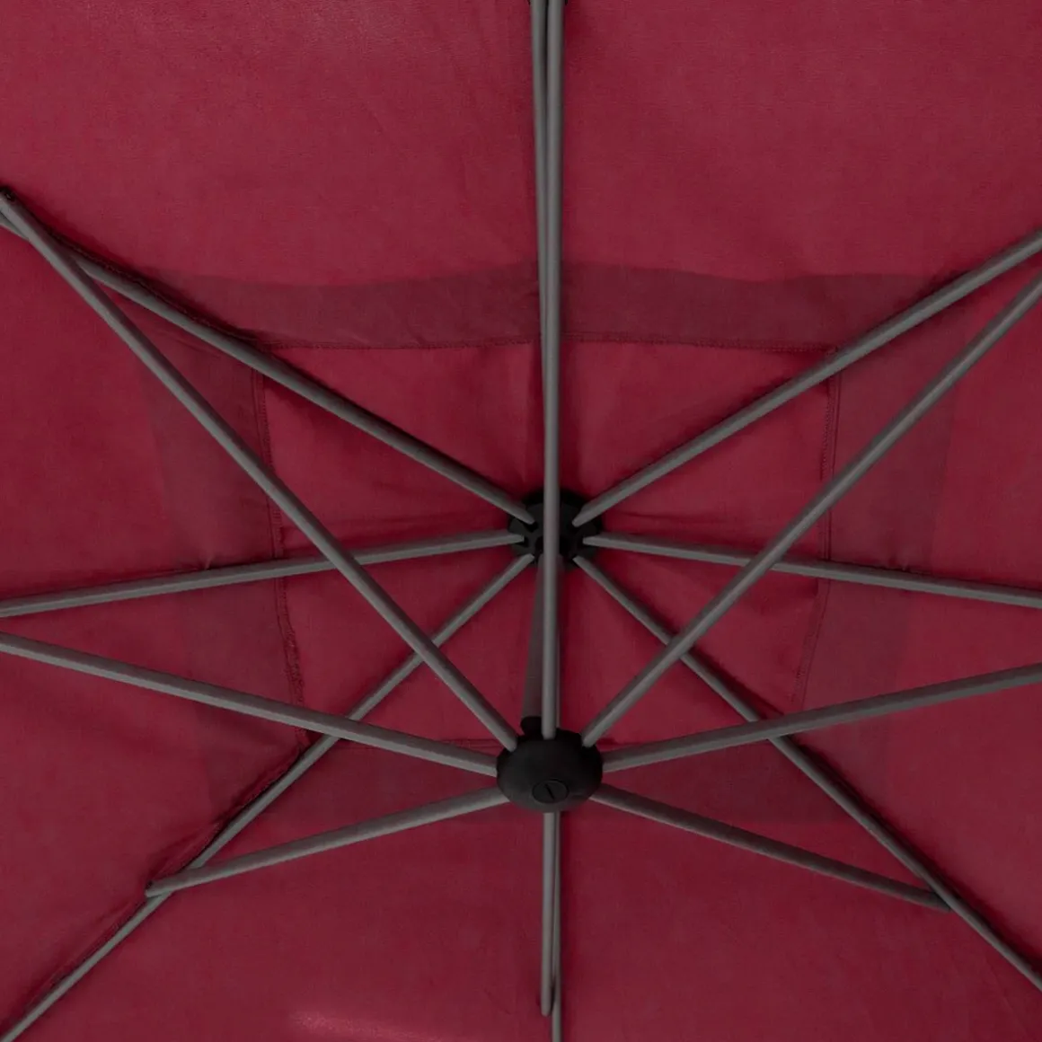 Parasol déporté carré MANOA Bordeaux